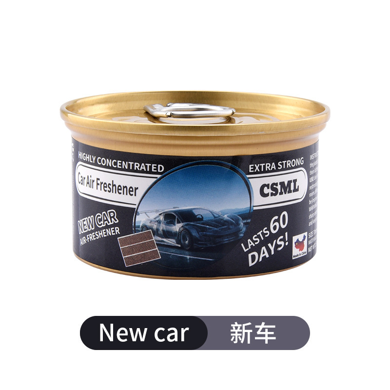 Automóvil aromatizante de madera enlatada sabor a café aroma de automóvil nuevo automóvil desodorante fibra aire fresco comercio exterior explosión image 4