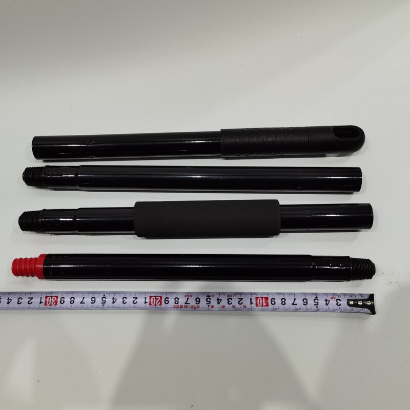 Factory Household Adjustable Long-Handled Grout Cleaning Brush Three-Section Iron Rod Floor Tile Brush Rod Aluminum Rod Steel Rod