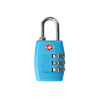 TSA customs lock box lock TSA335 overseas travel luggage zipper lock plastic TSA customs password lock