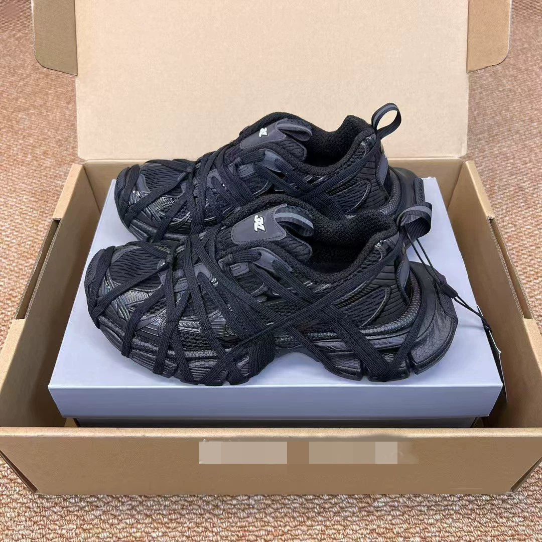 Оригинальные стандартные кроссовки, чистые оригинальные Sneaker3XL, Париж, второе поколение, металлическая стальная цепь, мужские и женские running shoes, старые спортивные кроссовки, dad shoes