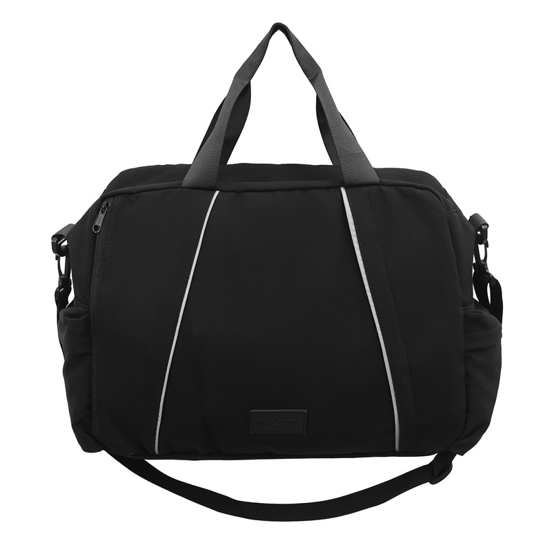 Bolso de viaje de gran capacidad de nailon ligero Bolso de gimnasio deportivo reflectante de ocio multifuncional Bolso de hombro al por mayor
