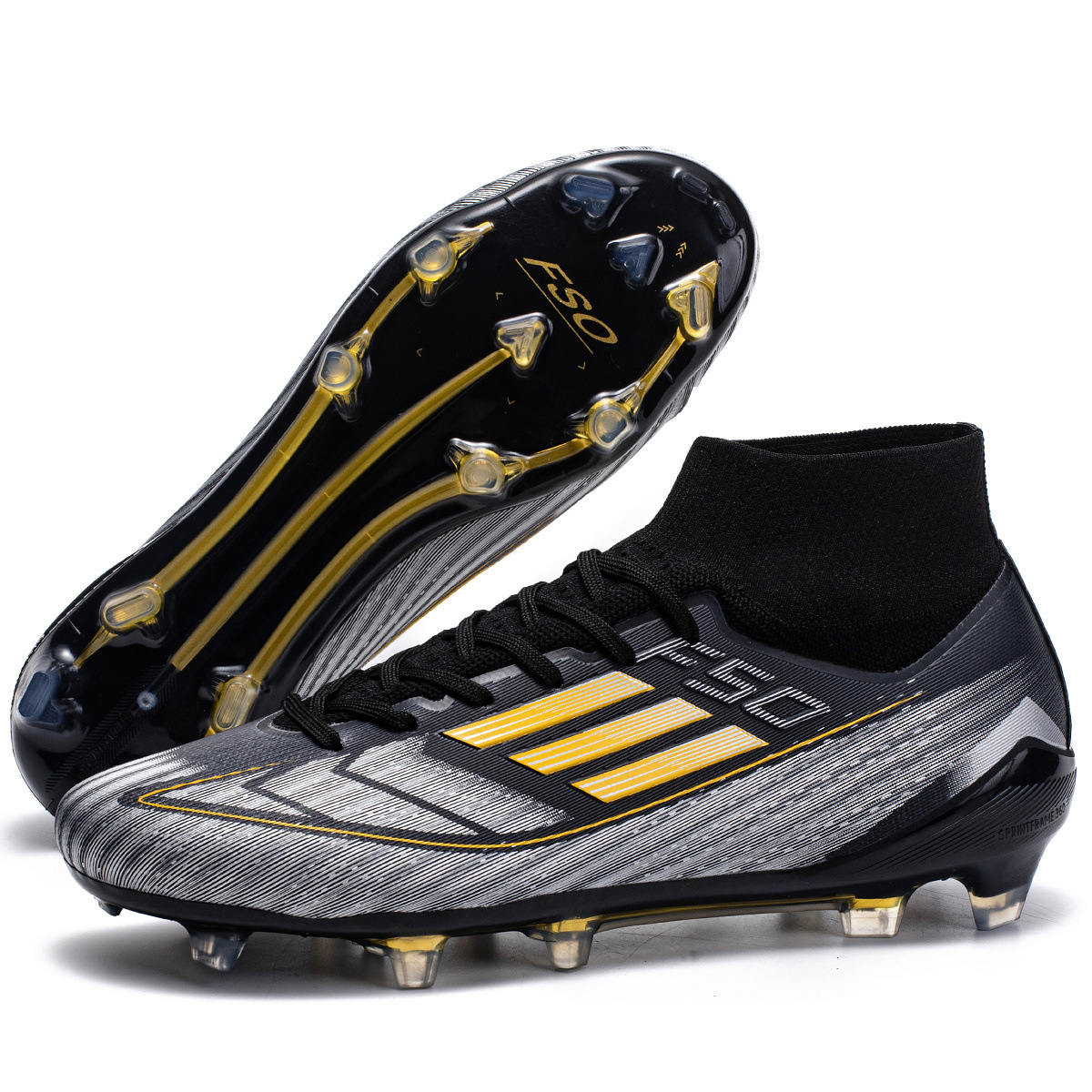 F50 롱 스파이크 블랙