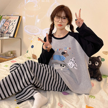 睡衣女士春秋款长袖秋冬季夏款韩版2025年新款学生外穿家居服套装