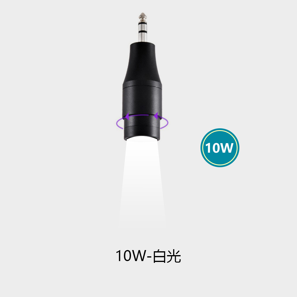 009 serie de lámparas UV tamaño de punto ajustable pestañas manicuras UV pegamento led accesorios de lámpara de curado de luz violeta