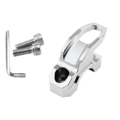 Suitable for Haojue Uhr150 Motosiklet ləvazimatları və aksesuarları - mirror-code-hook-silver