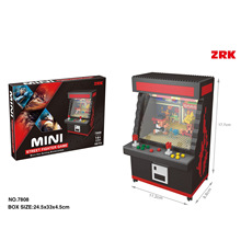 新品ZRK微颗粒颗粒玩具拼装积木玩具创意DIY礼物 7808游戏机