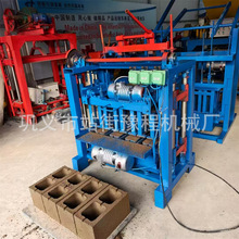 六角空心护坡砖机小型手动水泥砖制砖机半自动混凝土六棱块砖机器