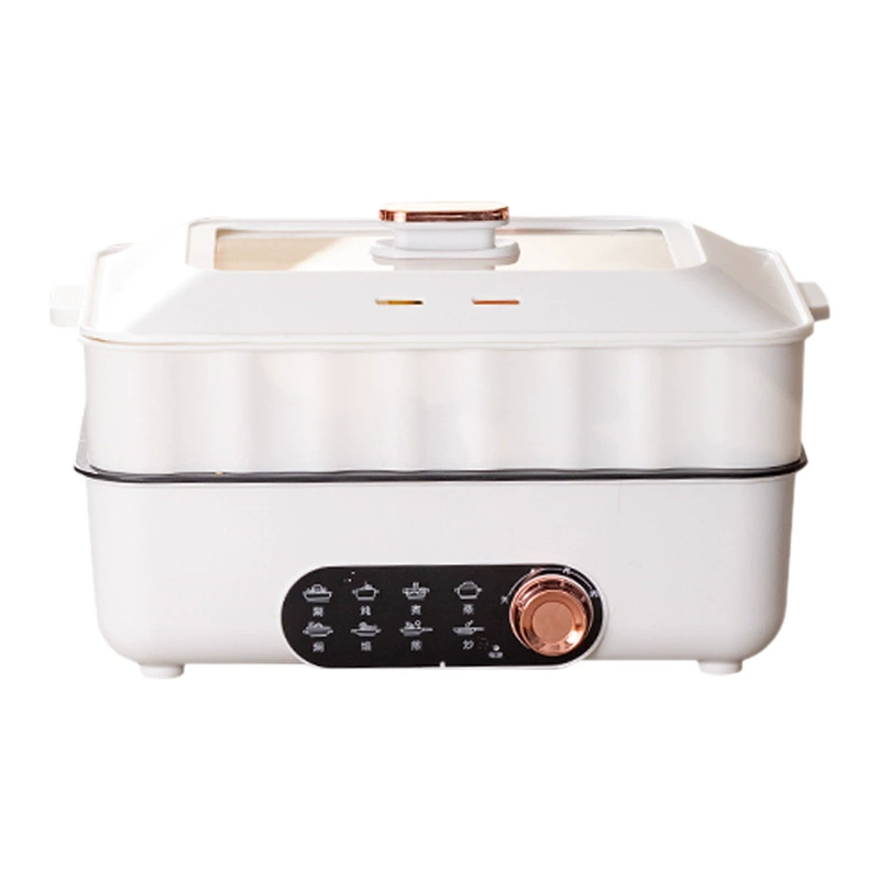 Home kitchen electric cooker electric steamer dormitory large capacity intelligent steaming and frying multi-function all-in-one pot wholesale
