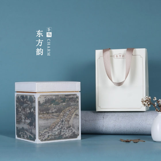Large tea packaging box half a kilo a kilo white peony Puer tea loose tea gift box Dahongpao tea gift box