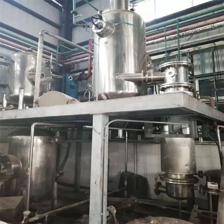 转让脱盐二手二效三效浓缩降膜蒸发器 化工蒸发器 传热设备