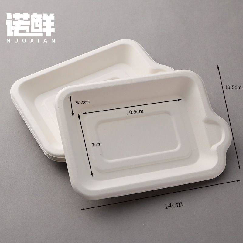 Plato desechable 3 pulgadas 4 pulgadas exquisito té de la tarde plato de frutas pastel plato de postre fiesta de cumpleaños plato de cena protección del medio ambiente