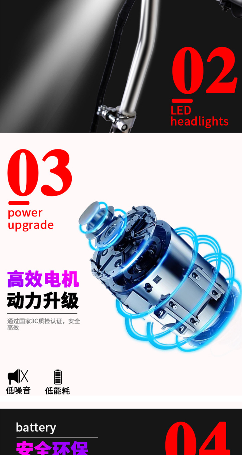 Source Manufacturer: Small Foldable Electric Scooter, Mini Lightweight 2-Wheel Mobility Electric Vehicle for Cross-Border Export