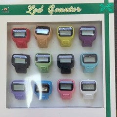 ミニ8017pvcカウンターリング便利なリング電子カウンター人流量ポイント器