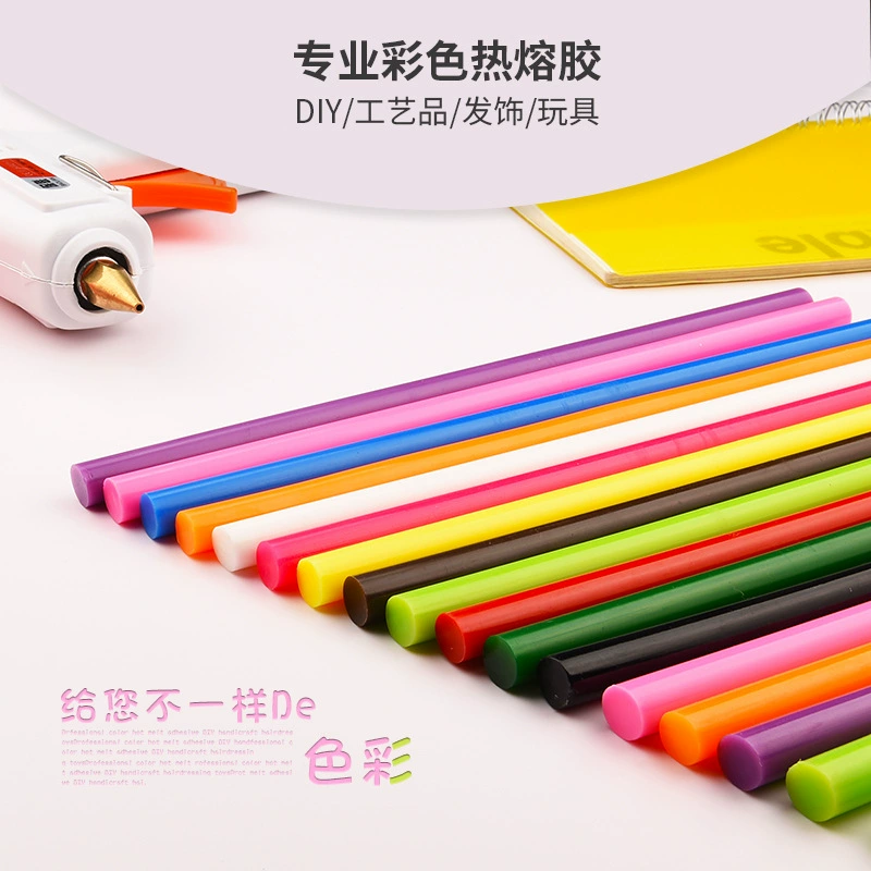 Термоклей-карандаш 7/11 мм высоковязкий бытовой прочный стеклянный пластик электрическая плавящаяся емкость палка конденсатор нагревательная полоса Sol