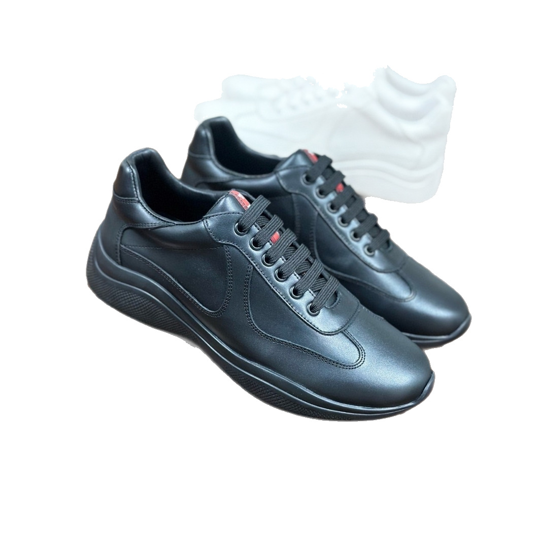 P nuevo estilo de hombre zapatos casuales suela de color de cuero deportivo comercio exterior zapatos de hombre tamaño extra fuente de cuero de vaca