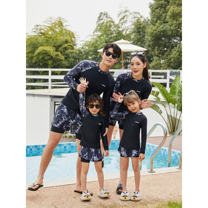 Купальники для родителей и детей