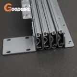 Толстая тяжелая насосная телескопическая рельсовая лестница нижняя шкафа