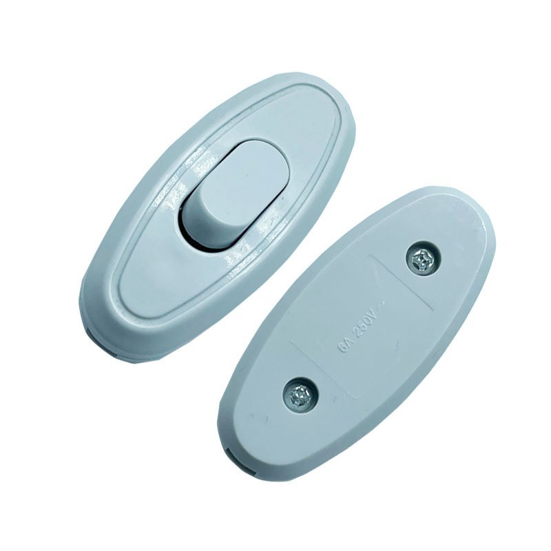 手捏床头开关大功率单控小电灯单开纯铜接线按键中途风扇船型按钮