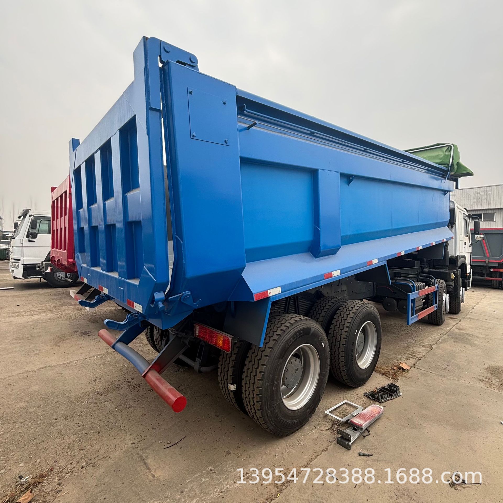 Export-Type Heavy-Duty Howo 64 Engineering Truck Howo Used Dump Truck 375 Horsepower Dump Truck