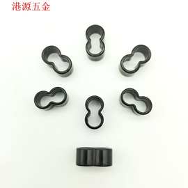 锌合金8字扣手机壳挂绳扣电镀束口绳扣调节扣八字绳带扣吊绳挂链