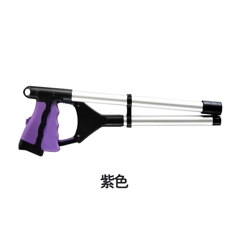 Dispositivo de recogida de clip de basura plegable con imán de aleación de aluminio engrosada dispositivo de recogida doméstica alicates de recogida de saneamiento clip sanitario image 11