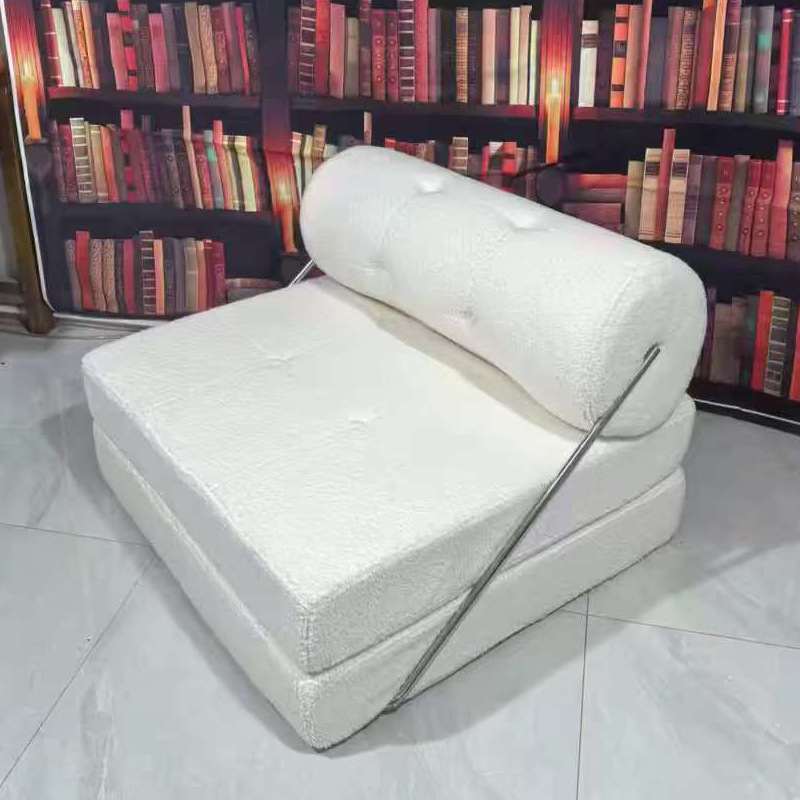 Small Apartment Living Room Tofu Block Taji Bedroom Sofa Bed Household Folding Dual-purpose Foldable Lazy Person Single Sofa
