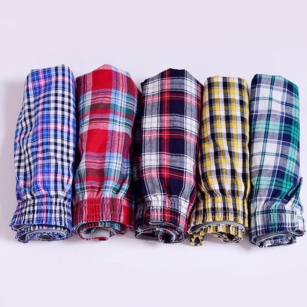 1pc Men’s Cotton Arrow Boxers Casual Pla...