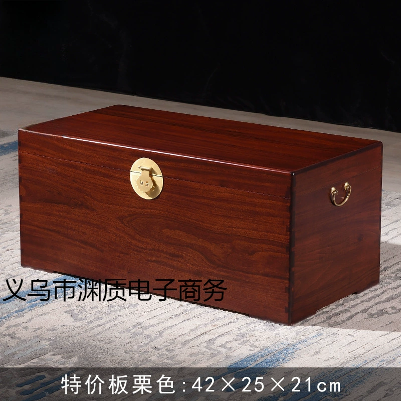 Коробка из камфорного дерева, большая свадебная книга из цельного дерева, каллиграфия и живопись, свадебное хранилище для хранения, горизонтальная коробка для одежды, Ши Чжаоцзи Ли