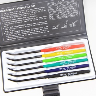 File hrc40-65 file Japanese gourd TSUBOSAN | 6-pack hardness file HRC40-65