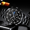 Trend calendar, steel belt, fashionable quartz watches, men's watch, factory direct supply, Korean style