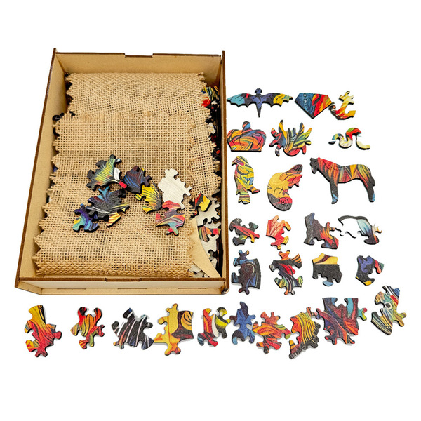 wooden brainteaser