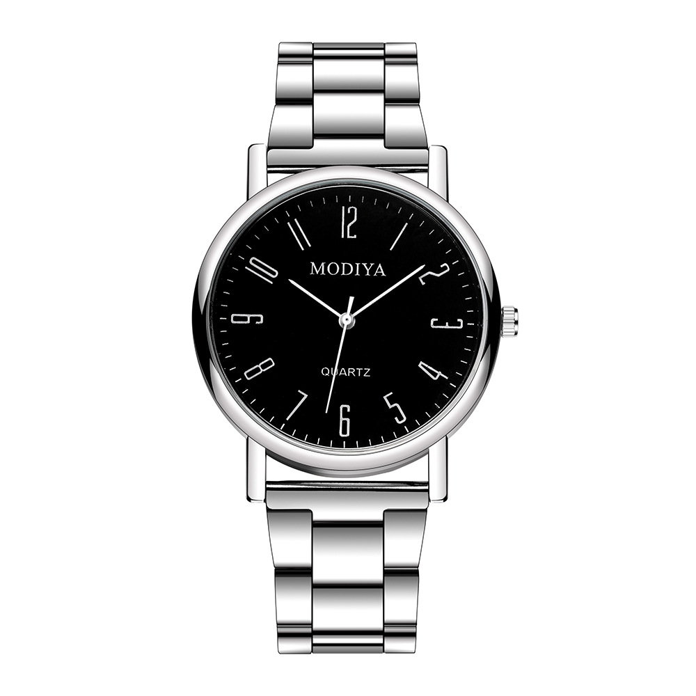 modiya factory direct simple watch cheap gift watch wholesale alloy band quartz watch men's