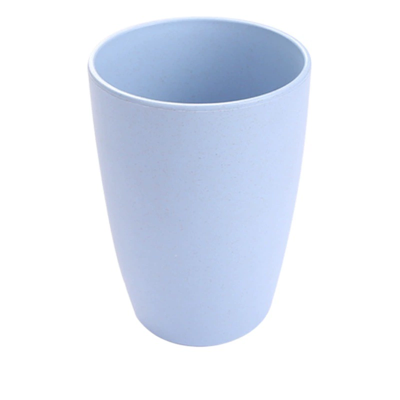 Стакан для ополаскивателя рта из пшеничной соломы, стакан для пары с широким горлышком, стакан для зубных щеток для детей, пластиковый стакан для мытья, бытовой стакан, стакан для питья