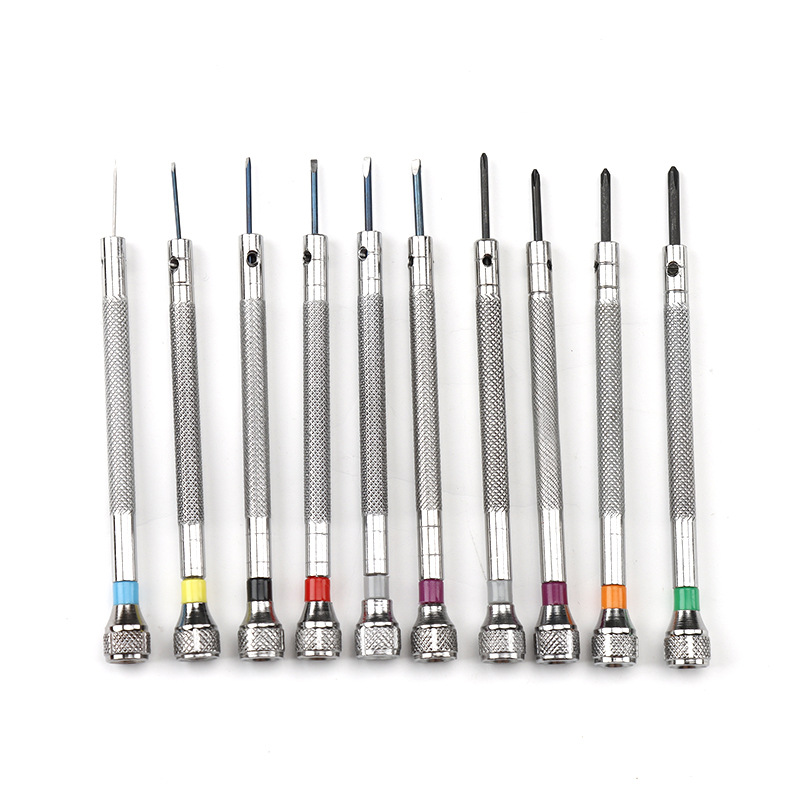 Watch Repair Tool Screwdriver Set 0.8-2.0 Multi-specification Watch Repair Tools Flathead Screwdriver