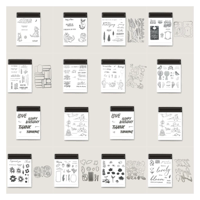 新款DIY刀模cuttingdies scrapbook金属手账素材跨境产品印章