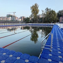 【自产自销】塑胶浮筒 水上浮动 游泳池 浮桥 码头平台