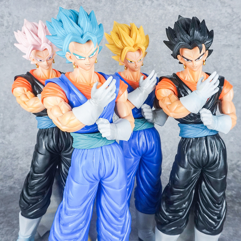 ドラゴンボール家族ポートレート悟空カカロットフィギュアサイヤ人ベジータスーパーブルー人形周辺誕生日ギフト|undefined