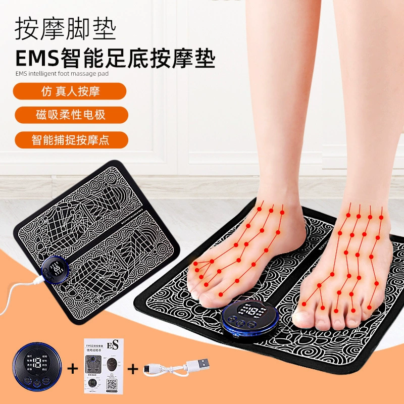 2025 человек массируют ноги и подошвы, интеллектуально захватывают акупунктурные точки для расслабления мышц, зарядка через USB, пожилые люди, взрослые, унисекс