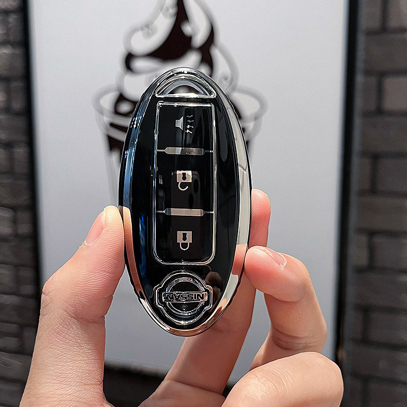 닛산 B-스마트 3 키 [싱글 쉘 블랙]]