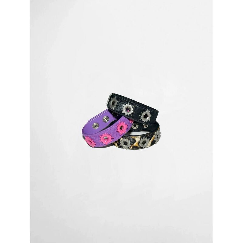 Bullet Hole Bracelet Punk Rock Adjustable Bracelet