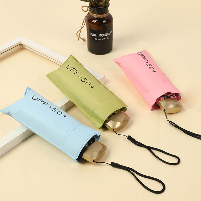 rain flower sun umbrella for girls good-looking uv umbrella sun protection sun umbrella five-fold umbrella japanese style folding umbrella