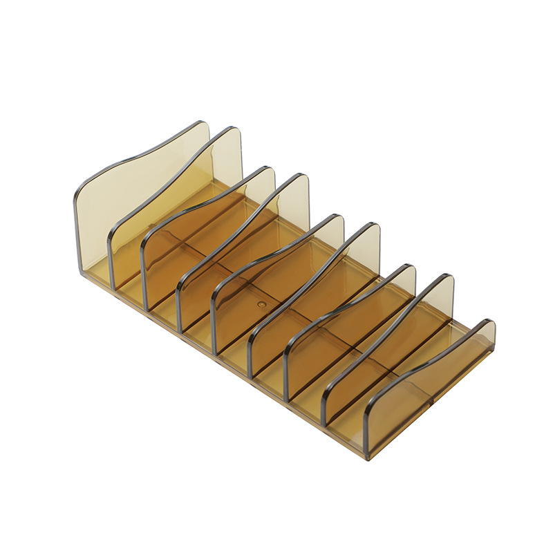 Tocador cosméticos creativo estante de almacenamiento de escritorio cajón separado maquillaje transparente sombra de ojos caja de almacenamiento