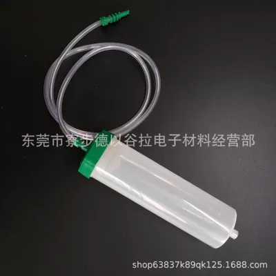 Yapışqan paylayıcı adapterlər Dispensing Syringe 300Cc/200Cc Dispensing - 300cc-syringe-piston-back-cover