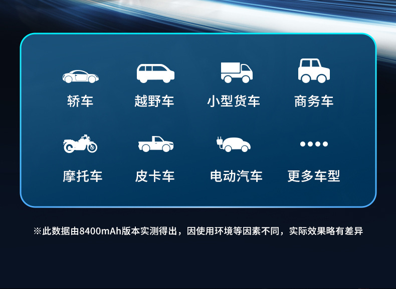 On-board air pump integrated multi-functional emergency start power supply portable car tire electric air pump