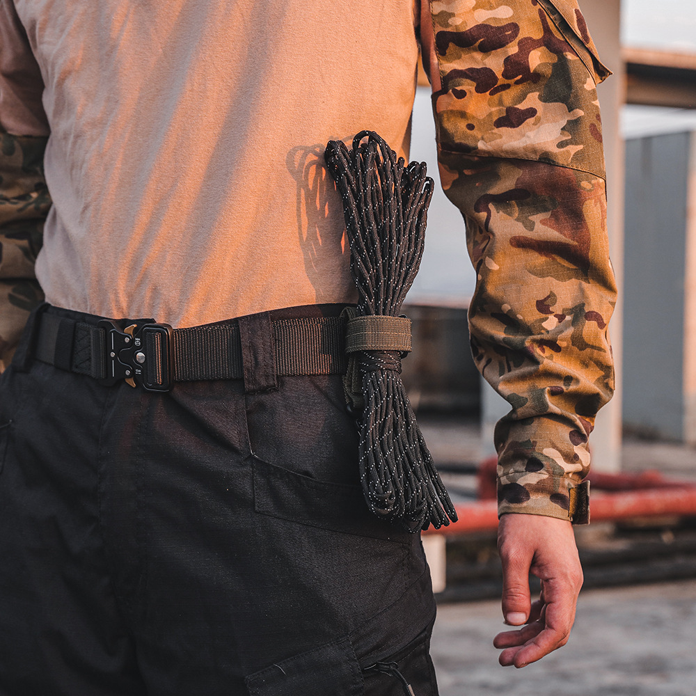 Glove hanger cord storage clip military tactical nylon climbing clip multi-purpose outdoor glove storage strap