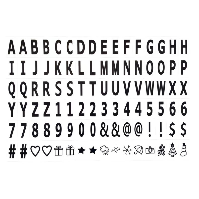 Suministro directo de fábrica transfronterizo Amazon luminoso LEDA3 A4 A5 A6 carta caja de luz amor modelado luz al por mayor