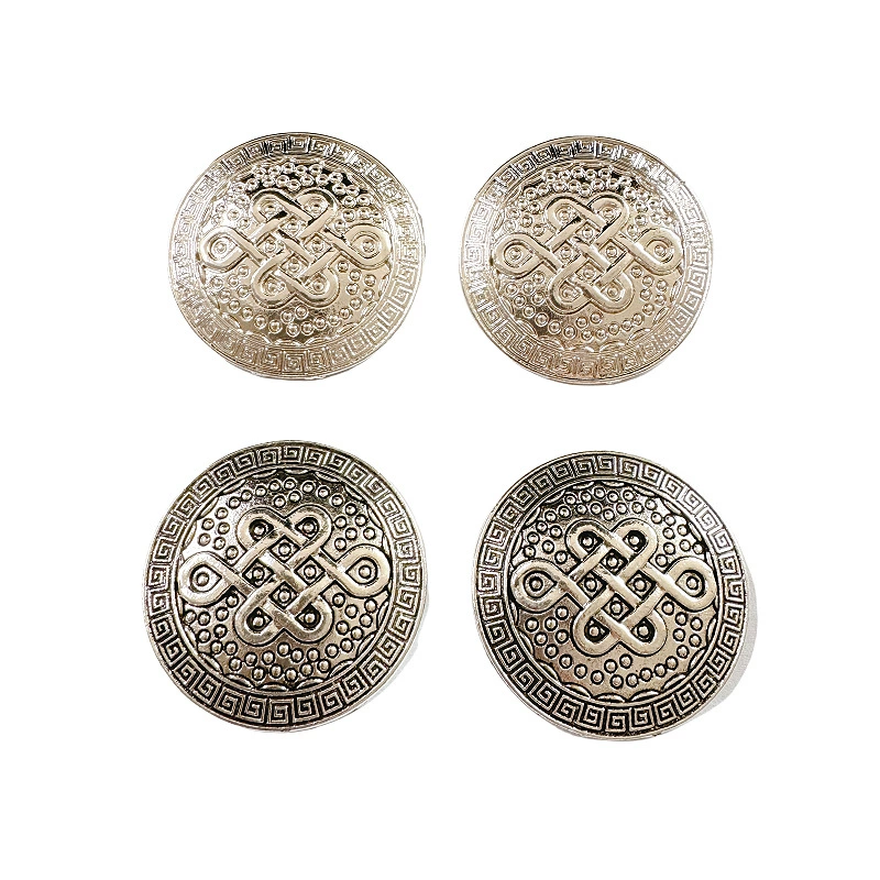 Монгольский элемент национальный ветер ожерелье шляпа монгольский костюм ремесленный материал аксессуары ретро имитация серебряного головного убора седло подвеска