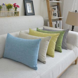 Waist Pillow Sofa Long Pillow Cushion Living Room Rectangular Pillow Office Seat Waist Back Cushion Nap Pillow