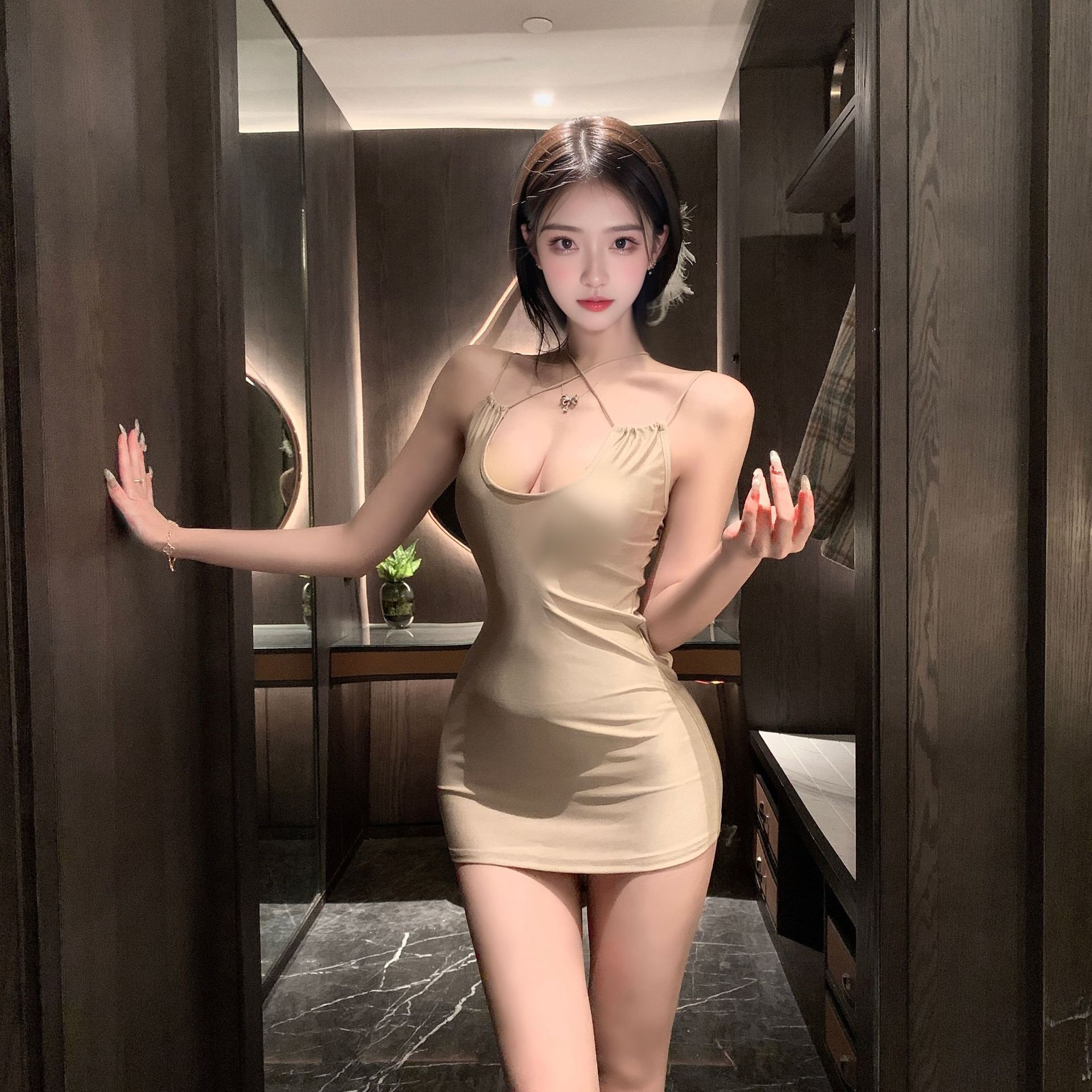 카키 (양말 없음)