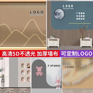 美妆护肤品氛围感直播间背景墙3d立体感服装拍摄背景板免打孔场景